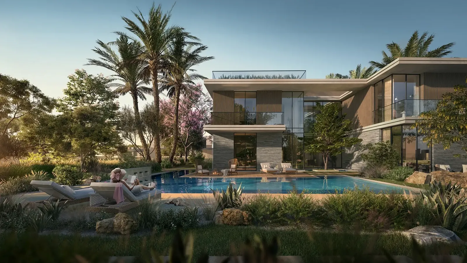 The Wilds Cassia Villas and Ravenna Residences — official Aldar villa with pool and garden (parent collection still)