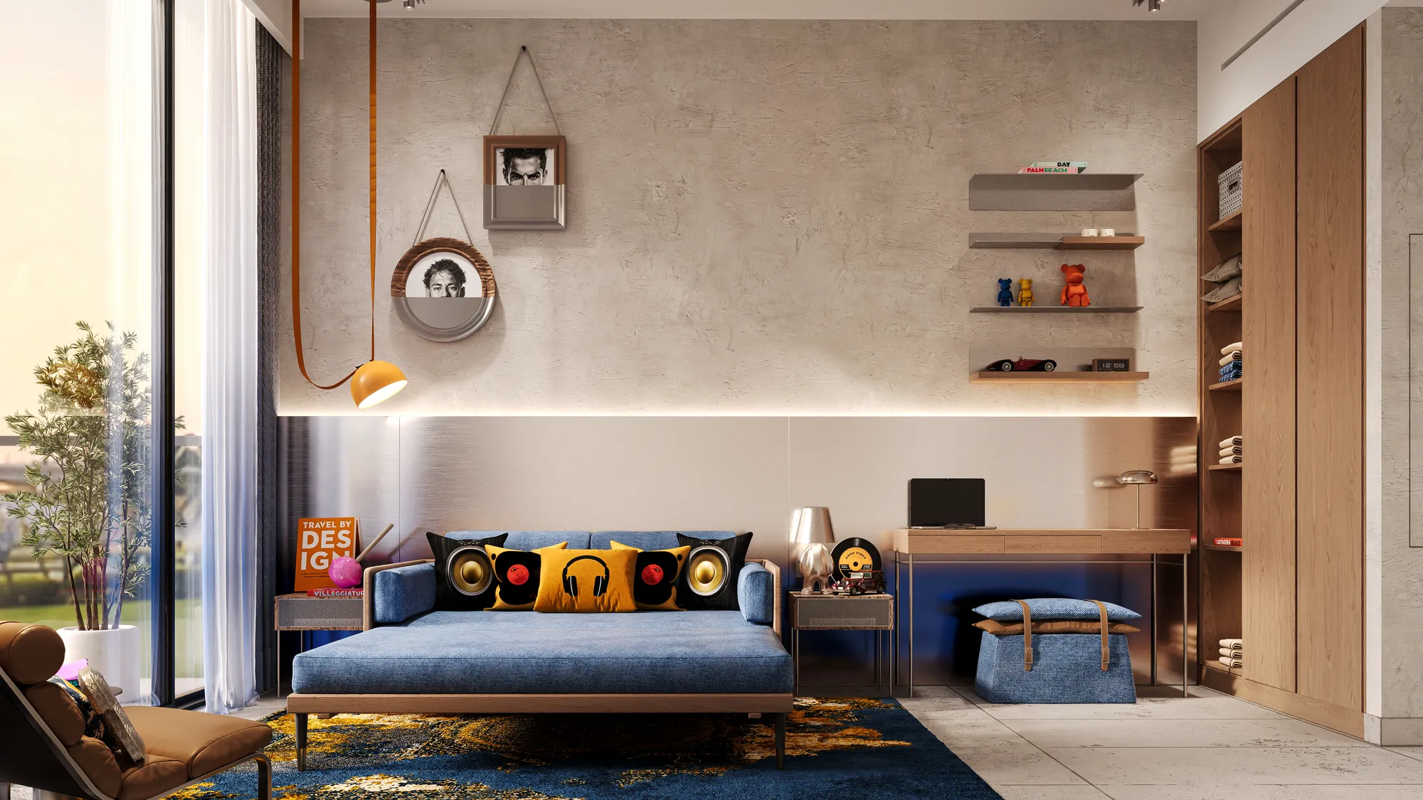 Raw District II — official amenity / lifestyle marketing still