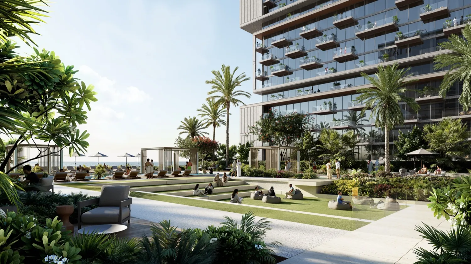 Raw District by Imtiaz — official exterior marketing still of residential volume