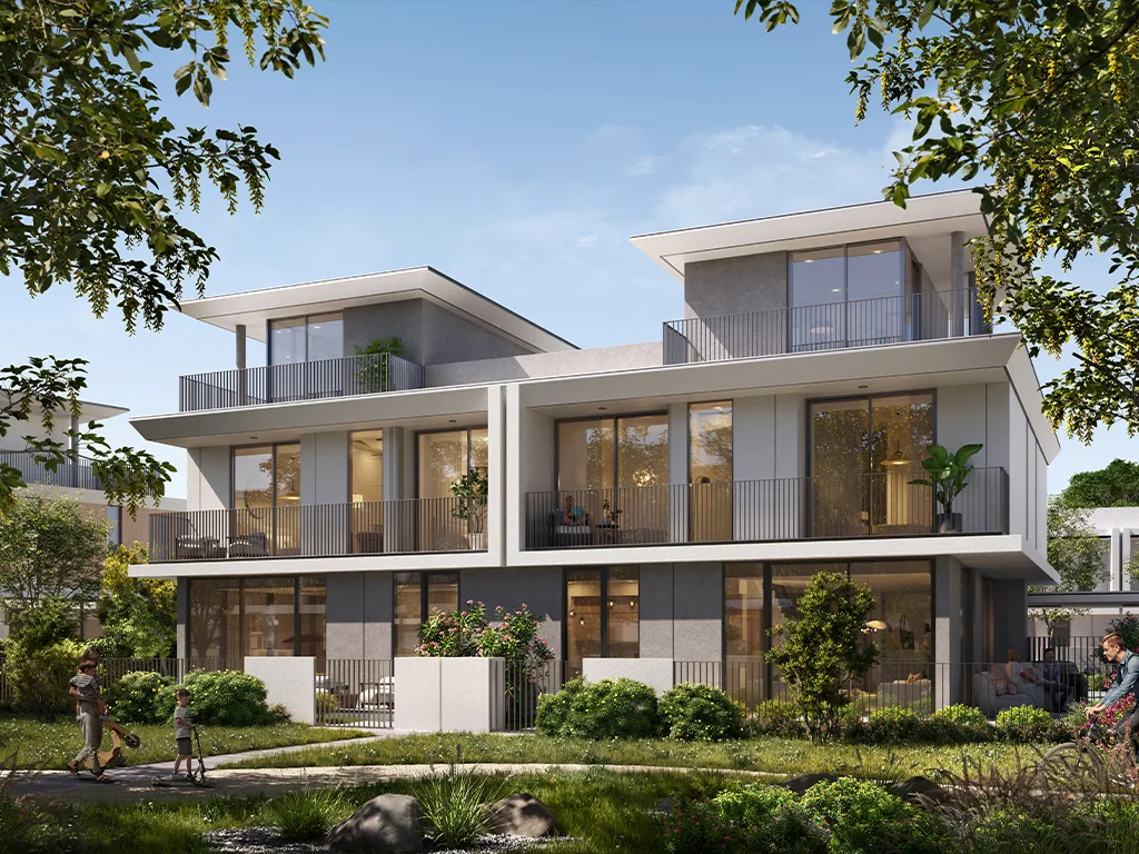 Rivera — townhouse exterior marketing render