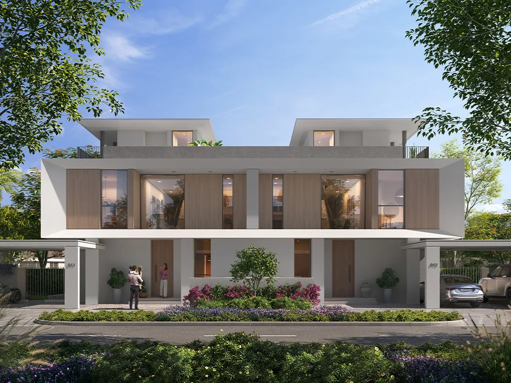 Rivera — exterior landscaping marketing render