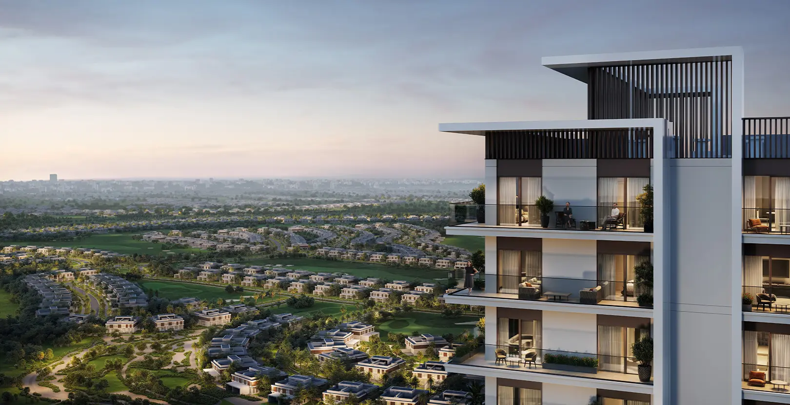 Rosehill at Dubai Hills Estate — official hero landscape marketing still