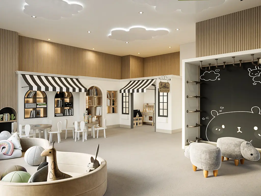 Rosehill at Dubai Hills Estate — interior bedroom marketing render