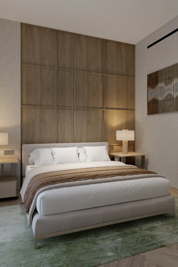 Roudah at Expo Valley Views — marketing exterior of landscaped residential blocks