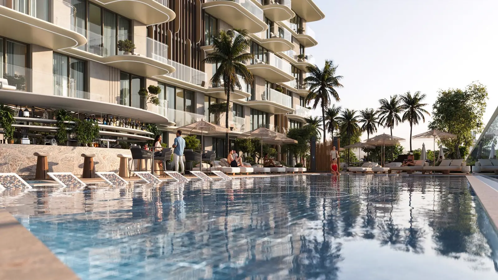 SAMANA South Haven — official podium pool deck marketing still