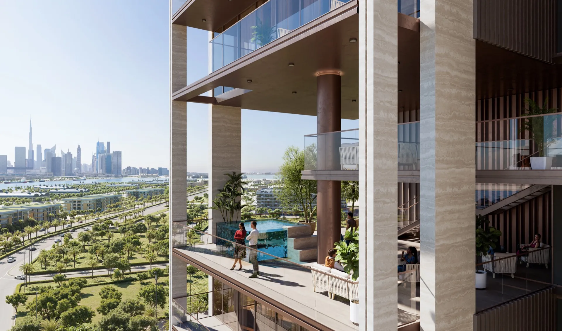 Sea Cliff by Imtiaz — official exterior marketing still of residential volume