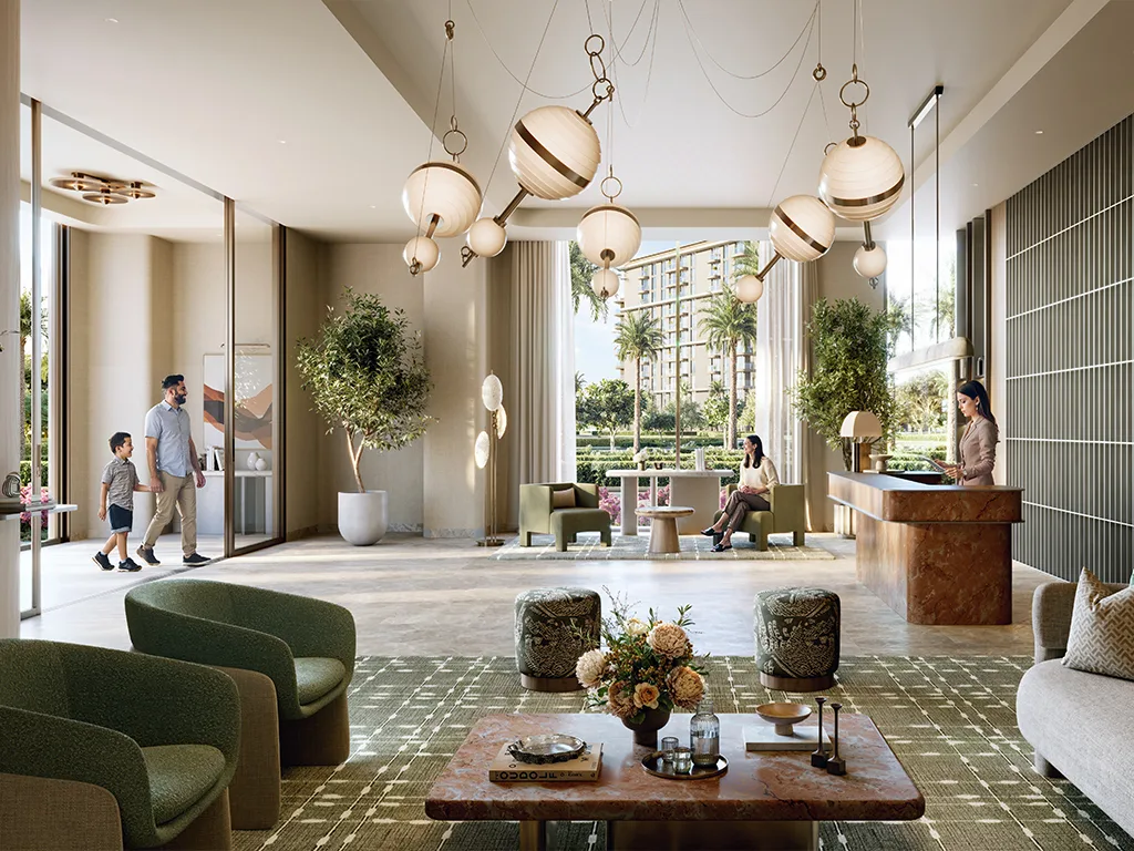 Sera 1 — interior finish marketing render