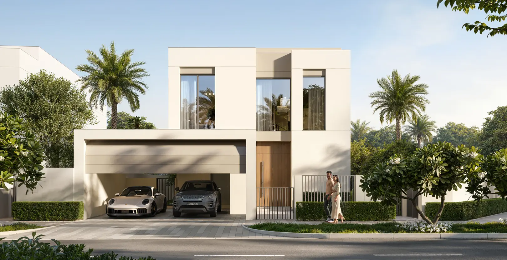 Serro at The Heights — wide community exterior marketing still
