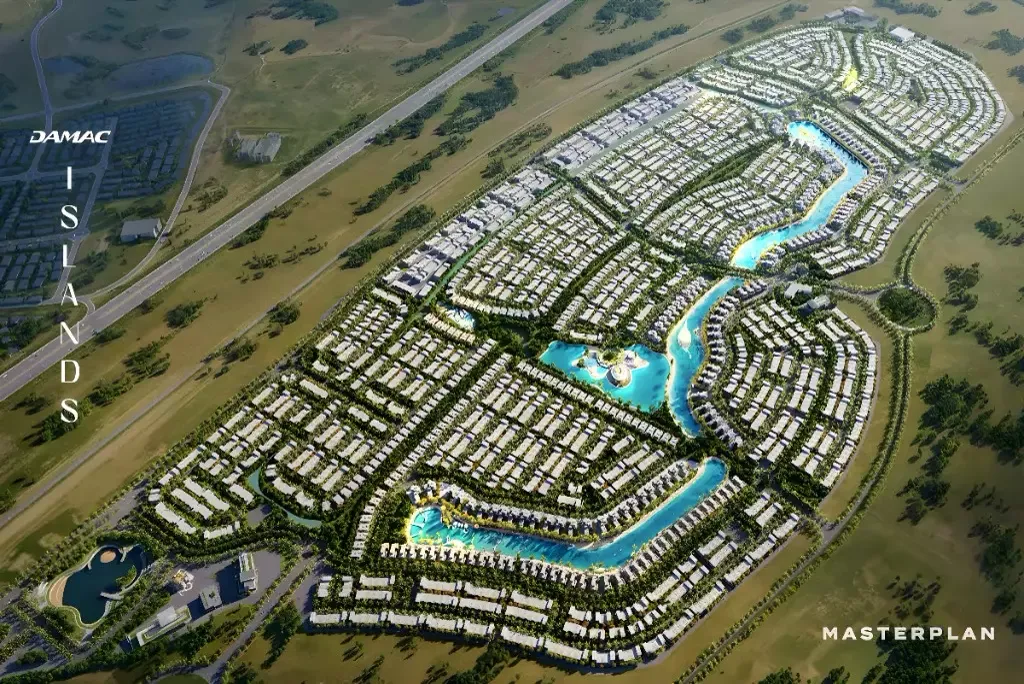 Seychelles 2 — Property Finder masterplan marketing still within Damac Islands