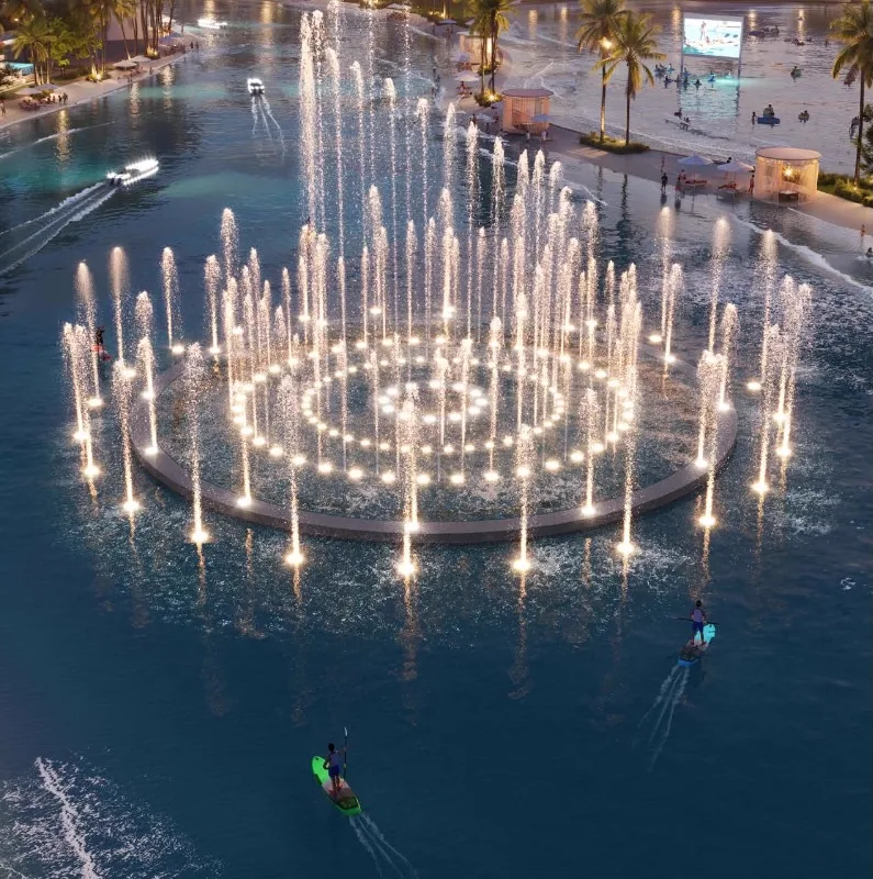 DAMAC Islands parent — marketing lagoon amenity still (master context)