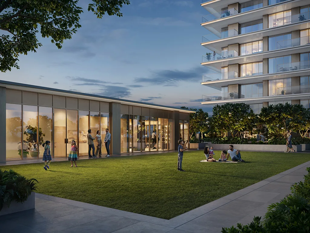 Silva — façade and landscaping marketing render