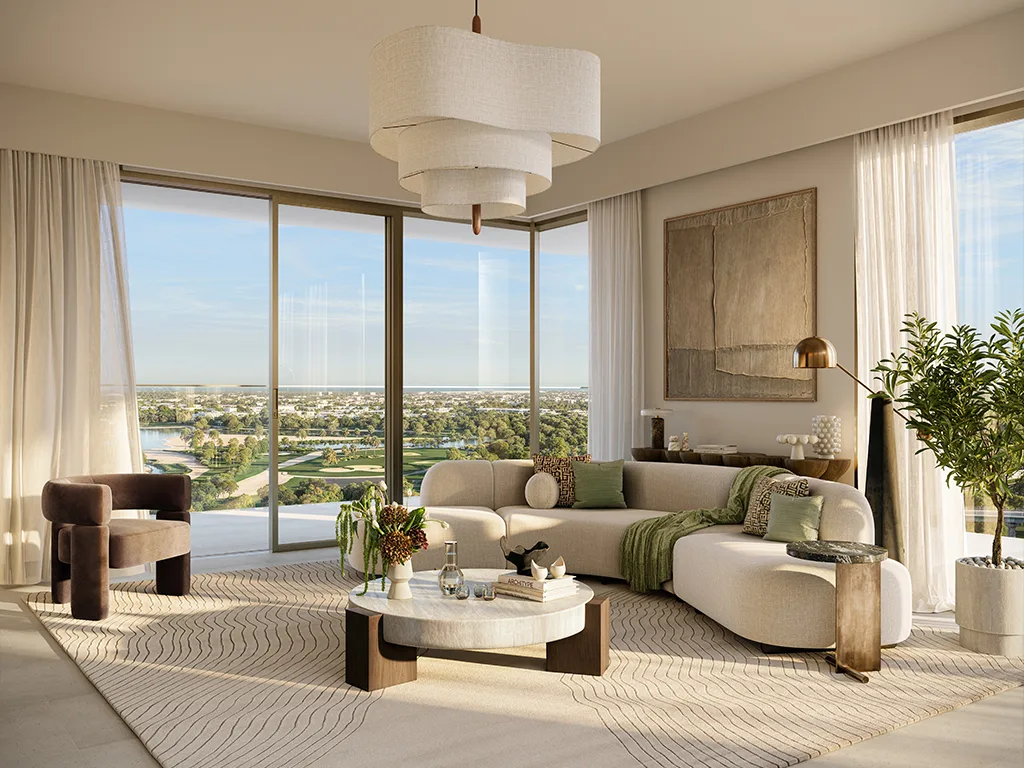 Silva — interior living marketing render