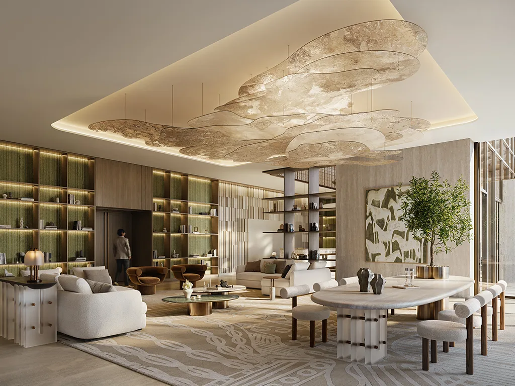 Silva — interior bedroom marketing render