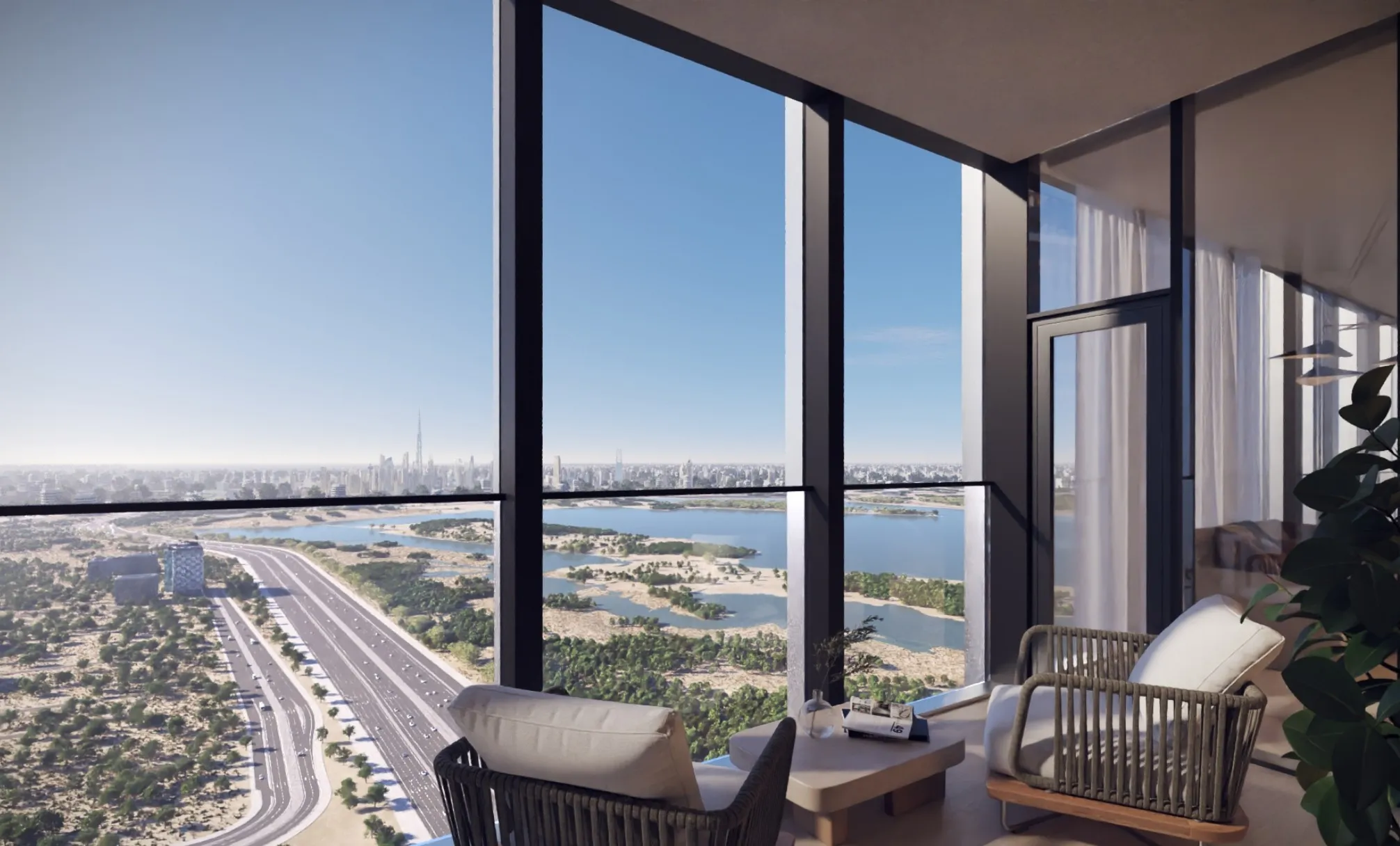 The Element at Sobha One — façade marketing still