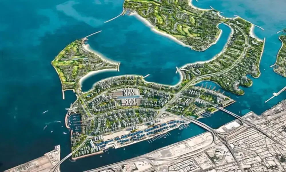 Dubai Islands context marketing still used with Meriva Collection launch coverage