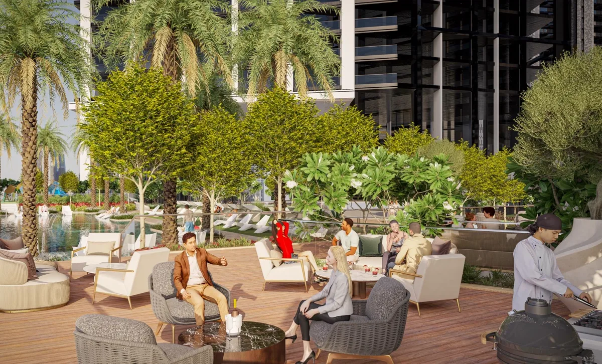 The Mirage — lifestyle amenity marketing still