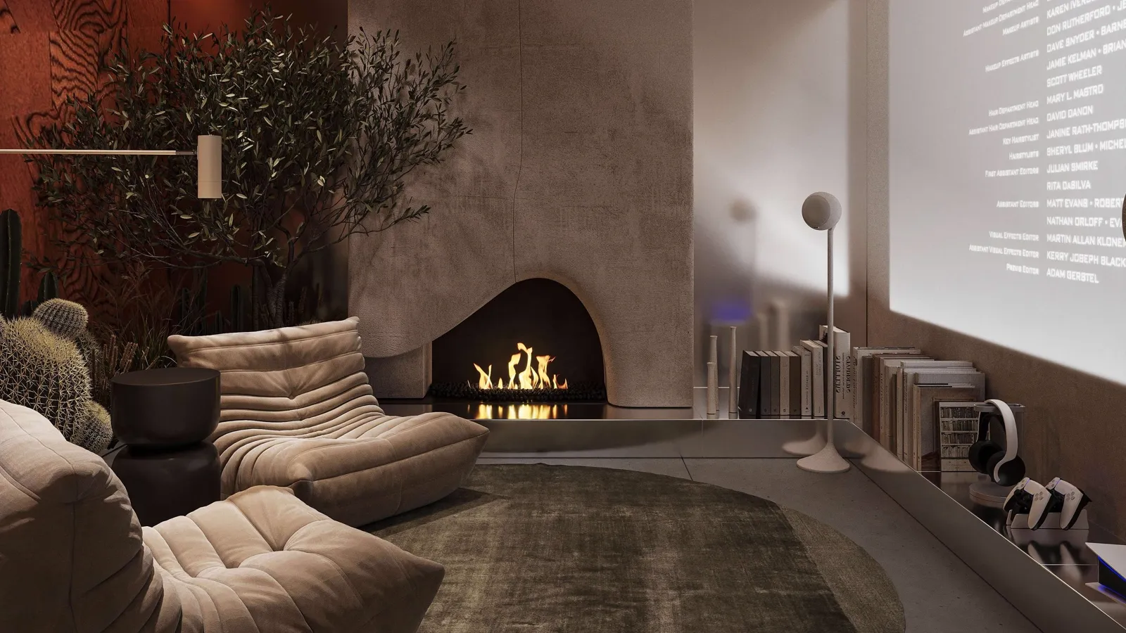 The One by Rabdan — marketing living-area interior still