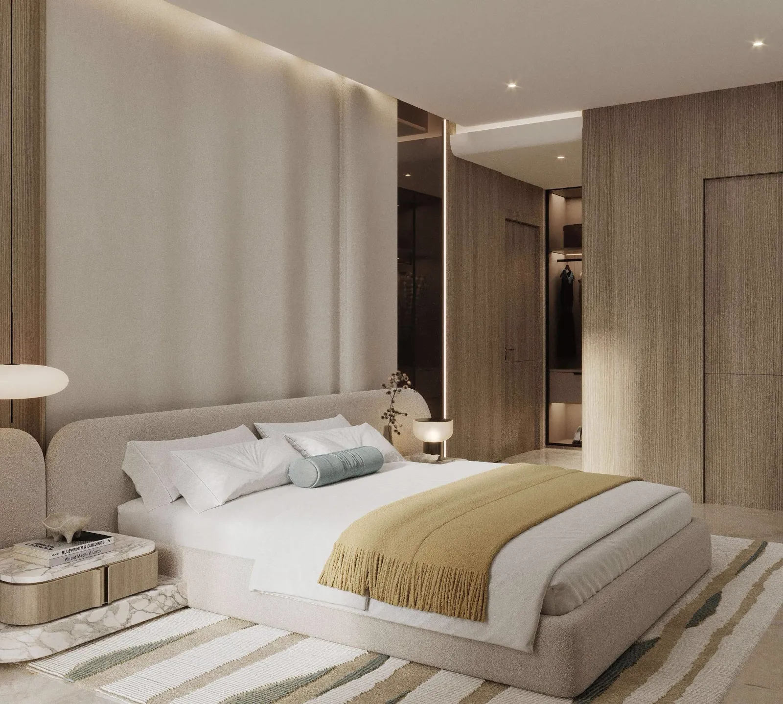 The One by Rabdan — marketing bedroom interior still