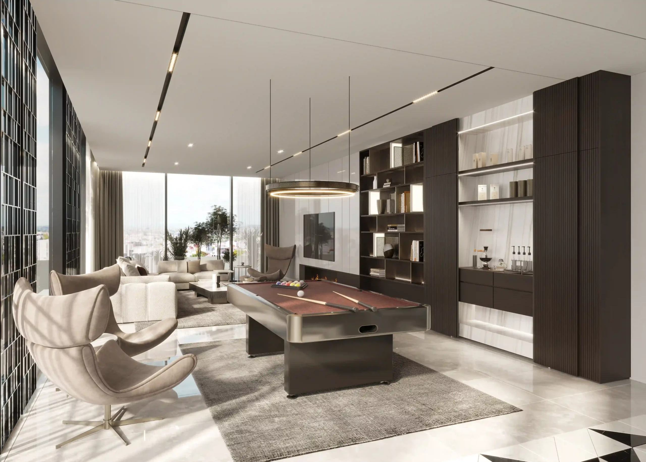 The Place by Prestige One — official club lounge marketing still