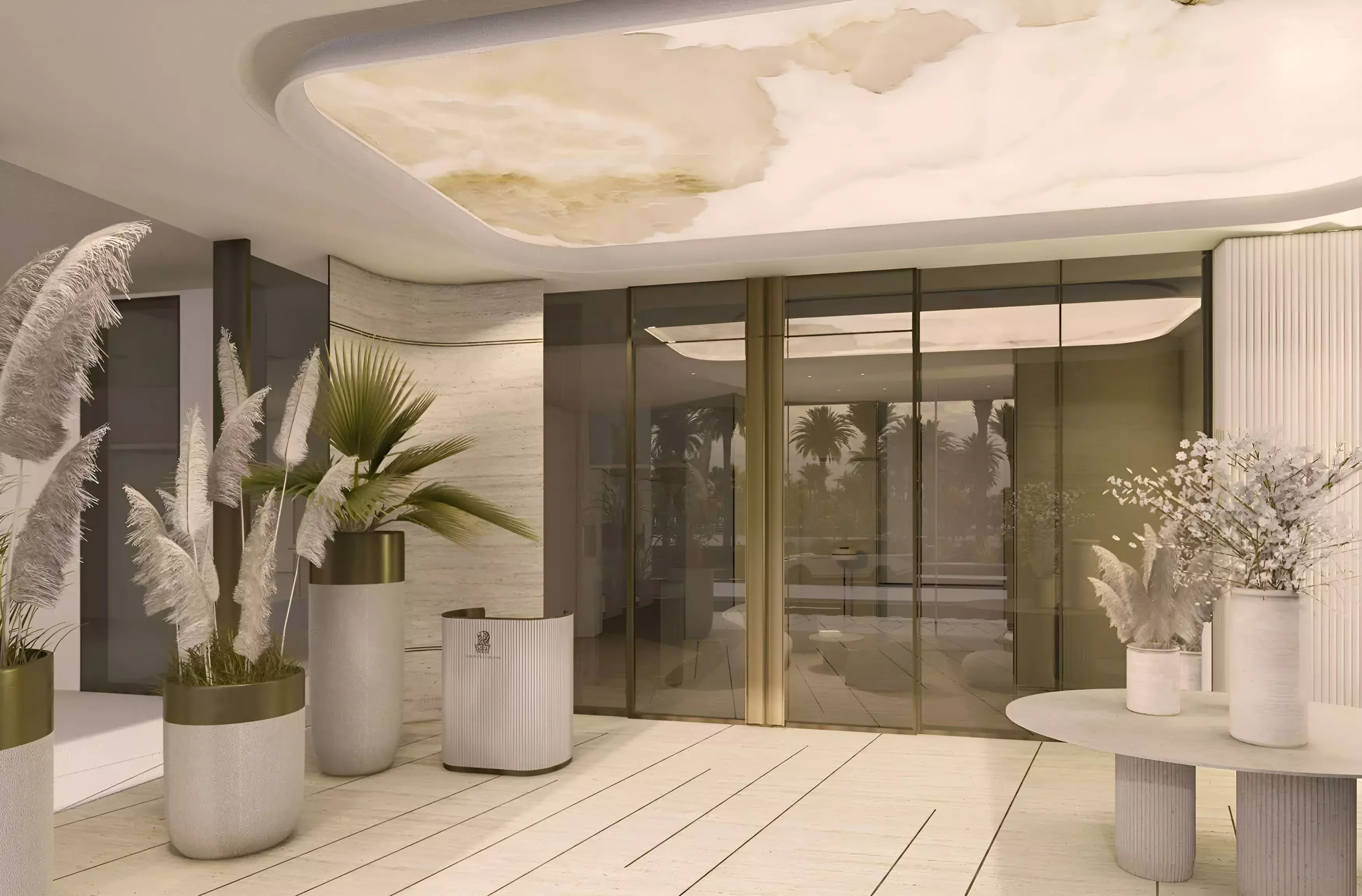 The Ritz-Carlton Residences Business Bay — exterior façade marketing still