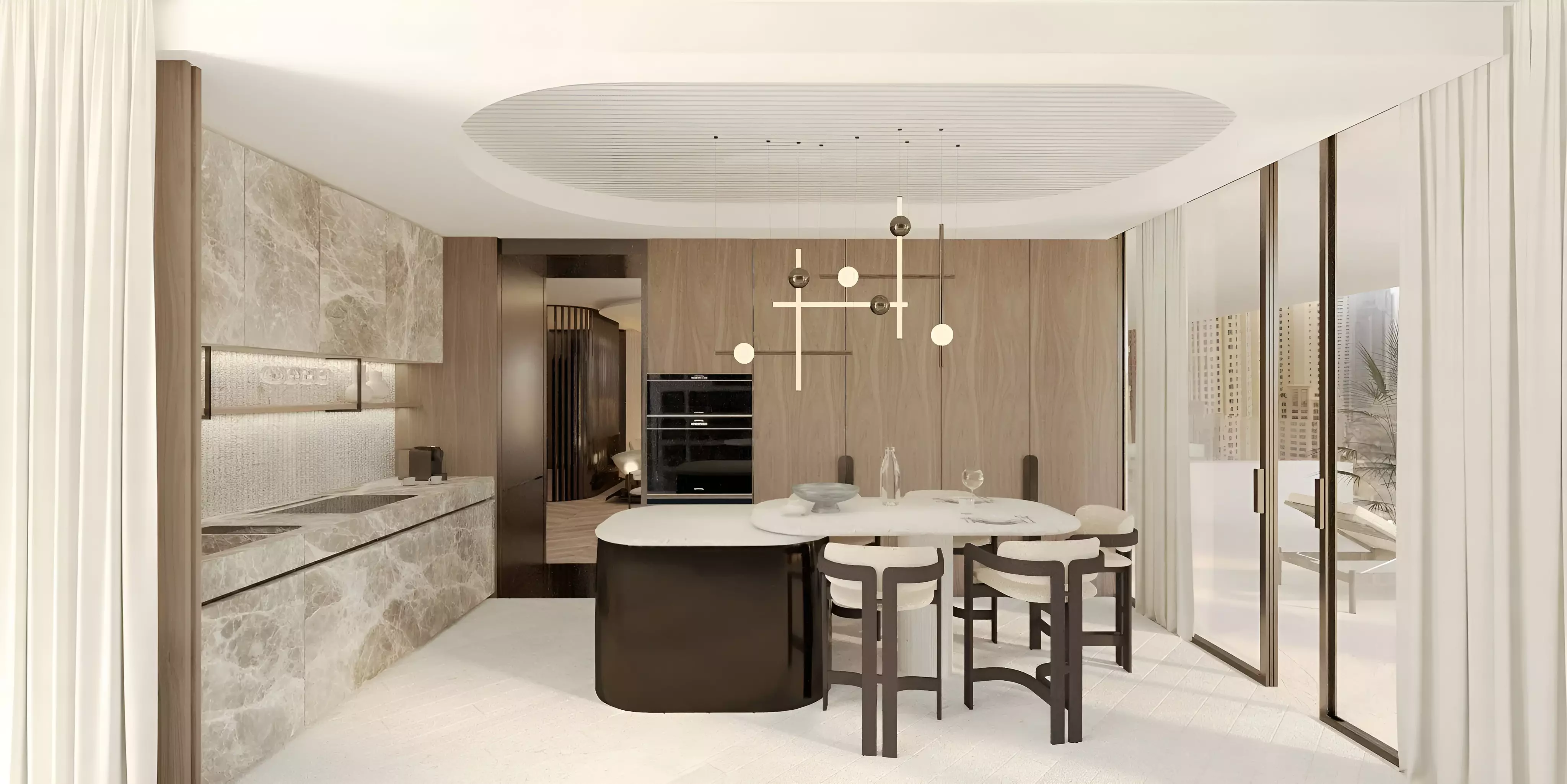 The Ritz-Carlton Residences Business Bay — residential tower marketing still