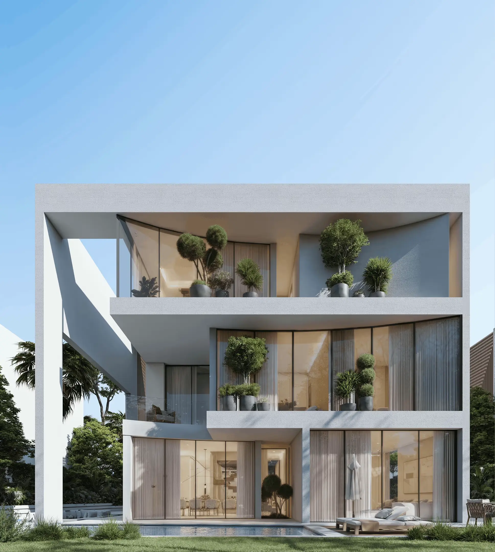 The Sol at Lunaya — interior suite marketing still
