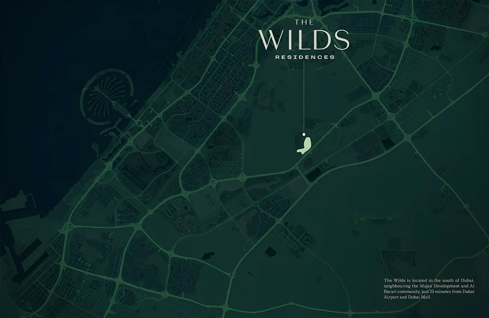 The Wilds 3 — marketing masterplan still within The Wilds by Aldar, Dubailand