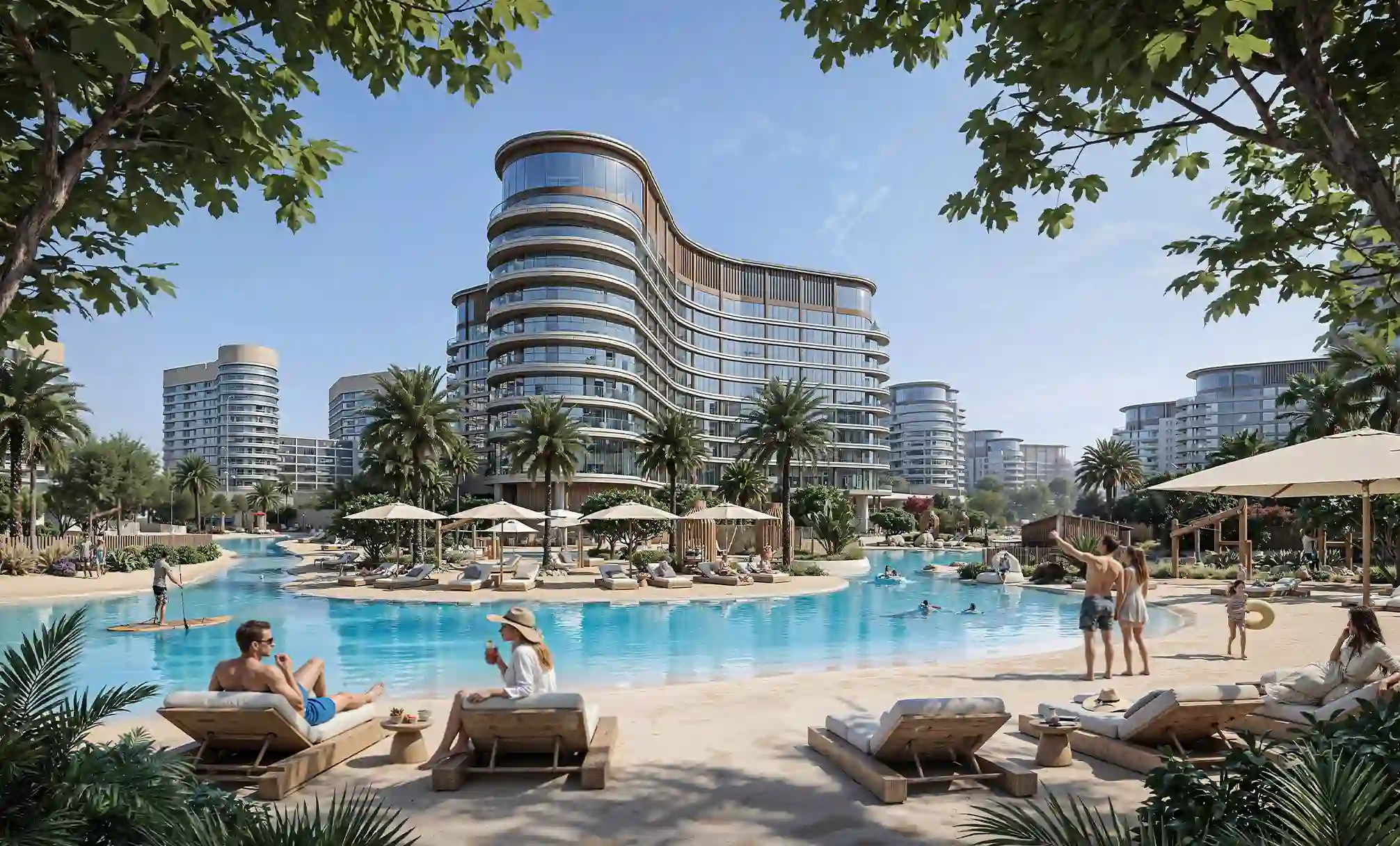 The Willows — amenity and greenery marketing still