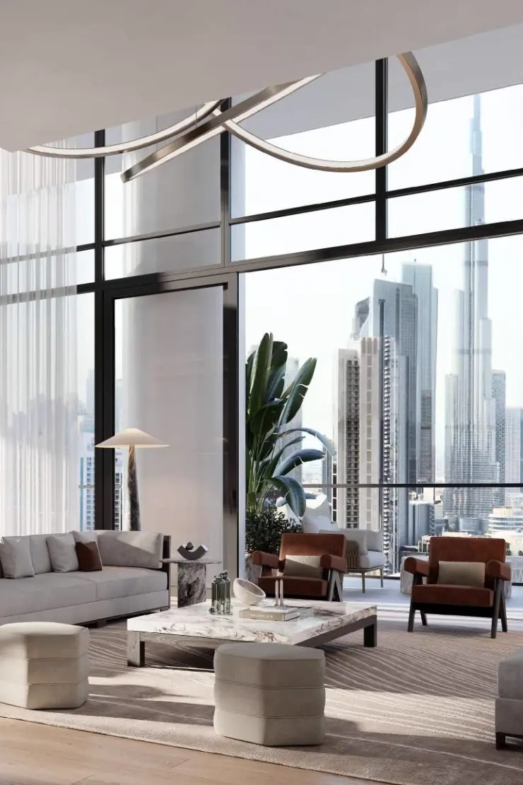 VELA Viento — alternate exterior marketing still of the linked twin-tower form