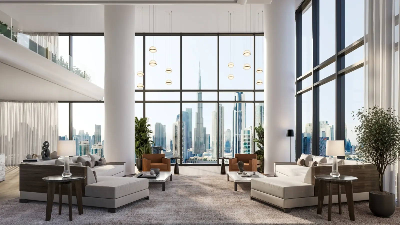 VELA Viento — double-height façade and window marketing still (Omniyat)