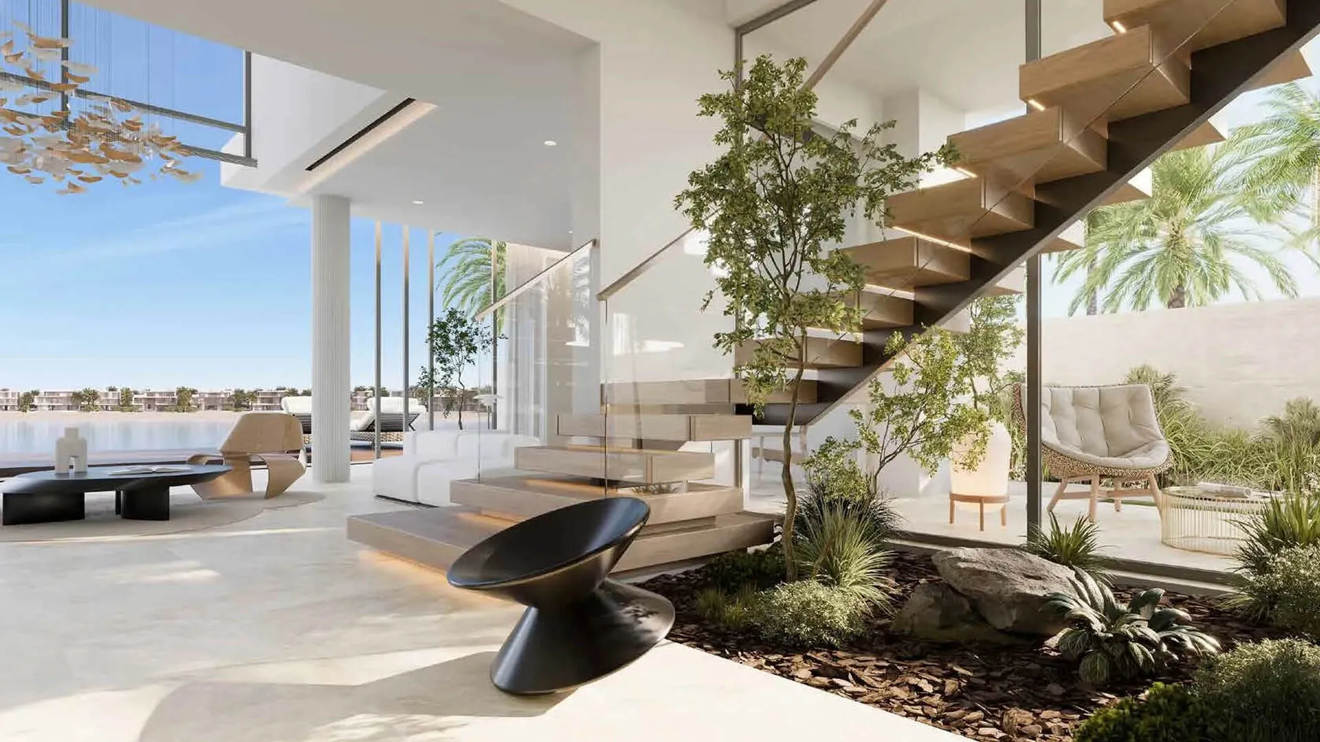 Villa Blue Horizon — pool and facade marketing still