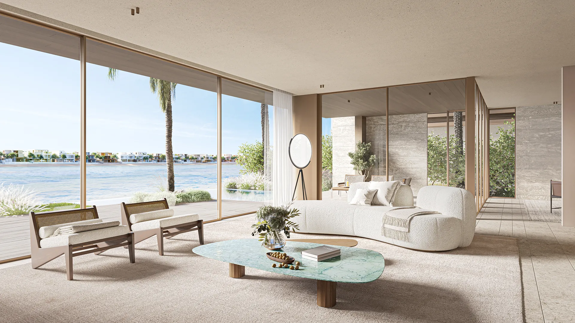 Villa Cobalt — interior living marketing still (official type gallery)
