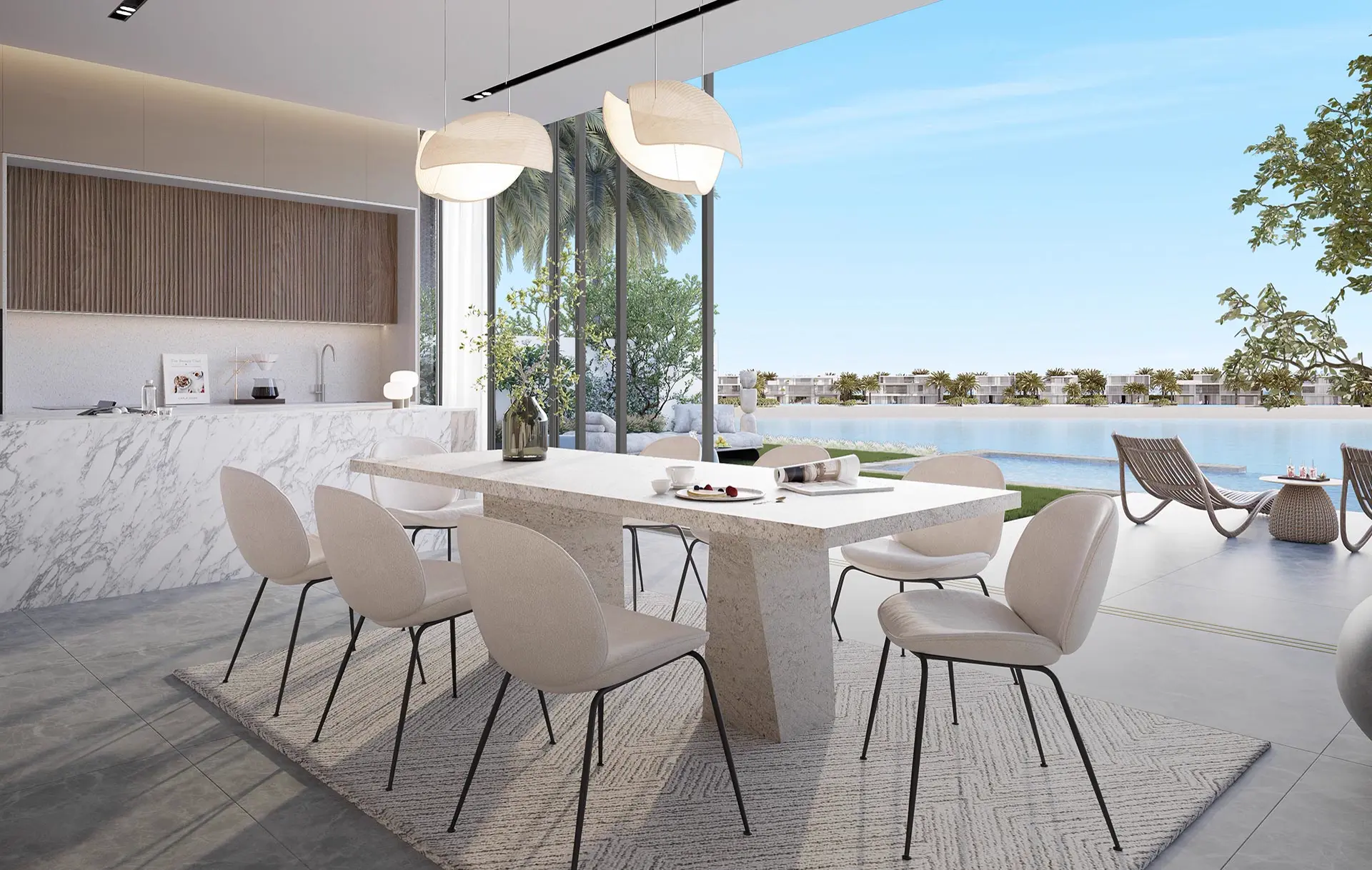 Villa Cyan Sky — exterior lifestyle marketing still with pool terrace (official type gallery)