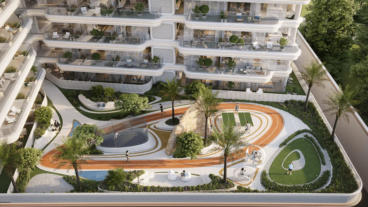 Weston By Wadan — official podium deck with jogging track, ping pong and trampoline