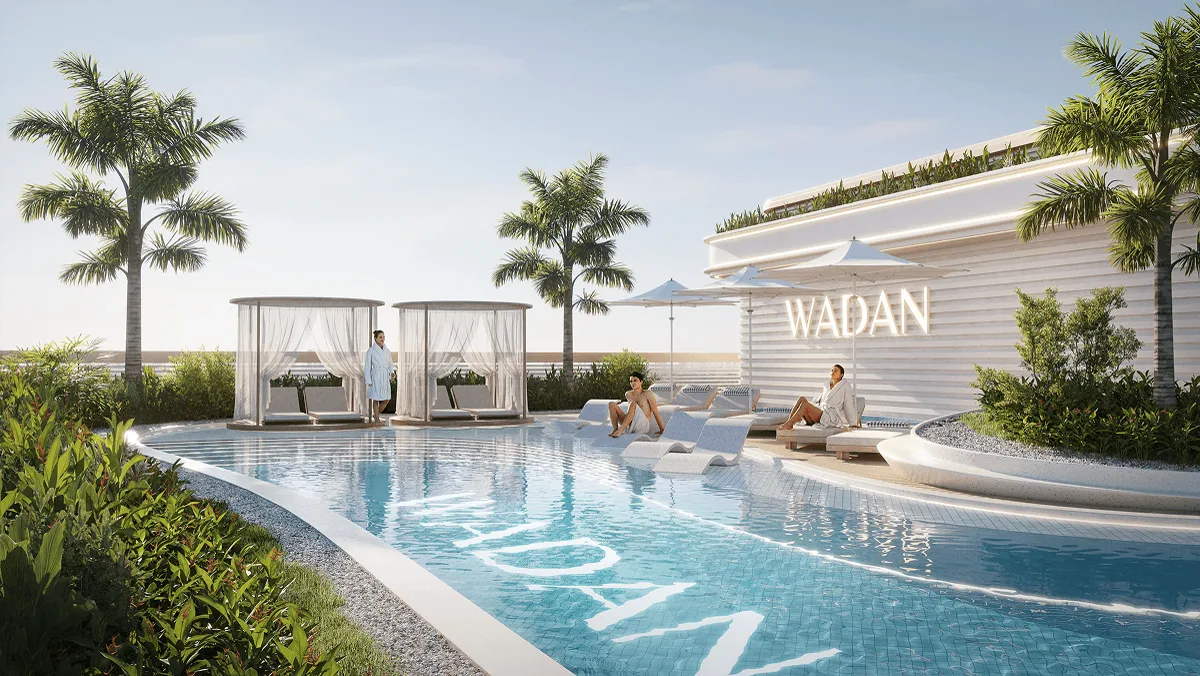 Weston By Wadan — official pool and cabana amenity render