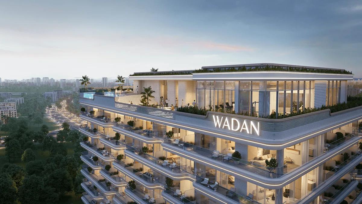Weston By Wadan — official dusk rooftop crown with WADAN lettering